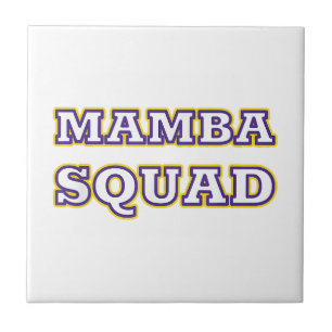 Mamba Squad rolig klänning för ormens älskare Kakelplatta