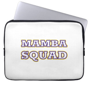 Mamba Squad rolig klänning för ormens älskare Laptop Fodral