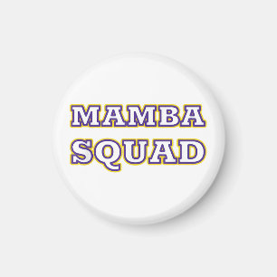 Mamba Squad rolig klänning för ormens älskare Magnet