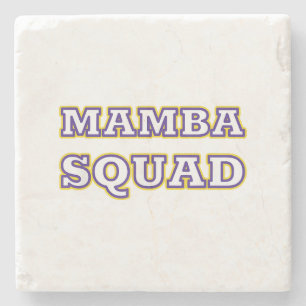 Mamba Squad rolig klänning för ormens älskare Stenunderlägg
