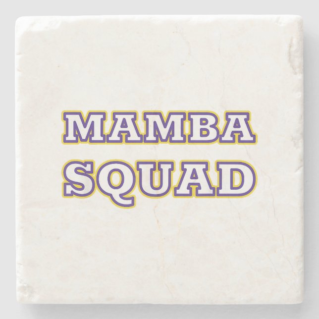 Mamba Squad rolig klänning för ormens älskare Stenunderlägg (Framsidan)