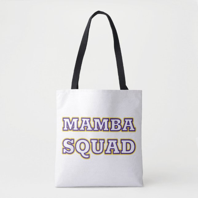 Mamba Squad rolig klänning för ormens älskare Tygkasse (Framsida)
