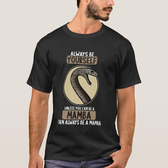 Mambas Mamba T Shirt (Framsida)