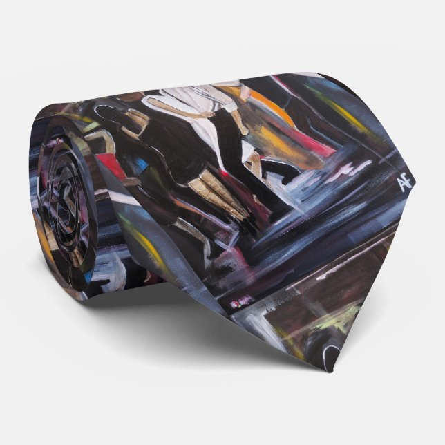 Mambo Night Målning av Alfred Fox Slips (Rullad)