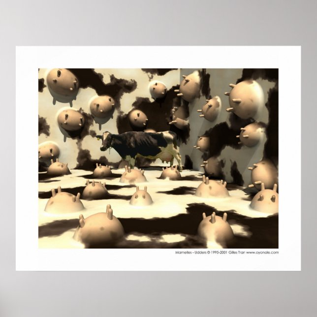 Mamelles - Udders Poster (Framsidan)
