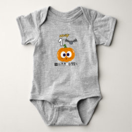 Mameluco con diseño 1er Halloween T Shirt