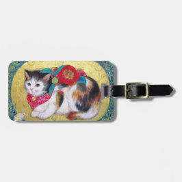Mameneko: The Camellia Kitten  Bagagebricka