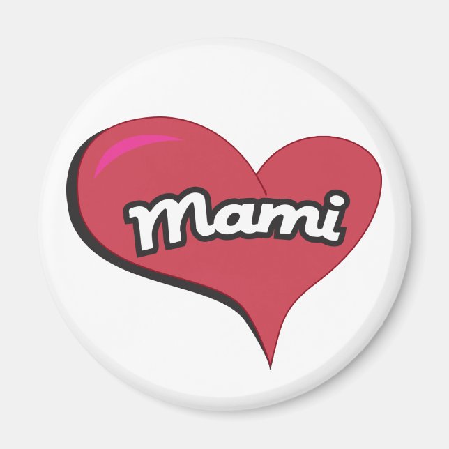 Mami Heart Magnet (Framsidan)