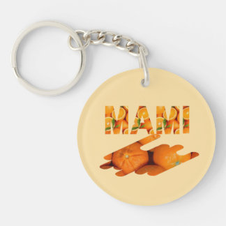 MAMI Orange Typografi Konst