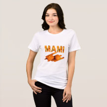MAMI Orange Typografi Konst