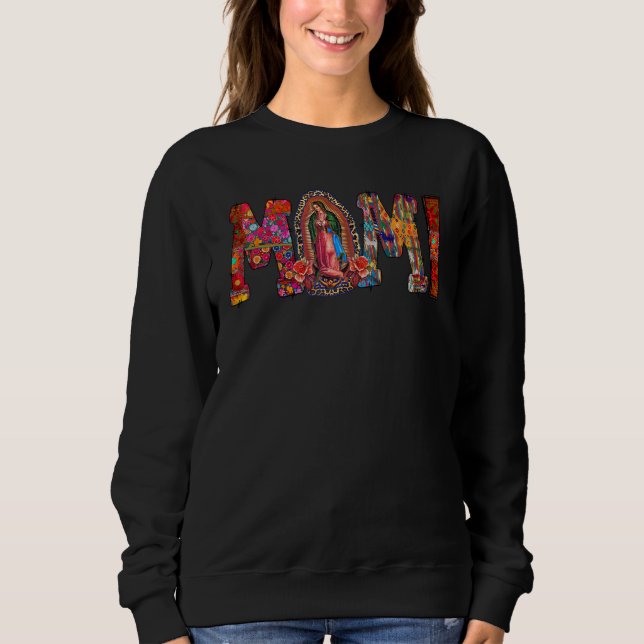 Mami Spain Mexican Puerto Rican Mamma Wife Guadalu T Shirt (Framsida)
