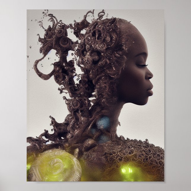 Mami wata - Mor Vatten Poster (Framsidan)