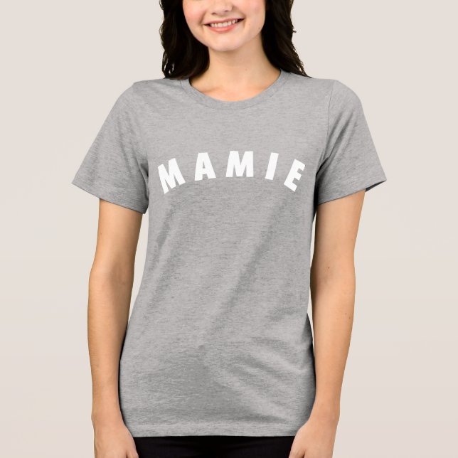 Mamie / Granny / Grandmor - Classic Tee T-Shirt (Framsida)
