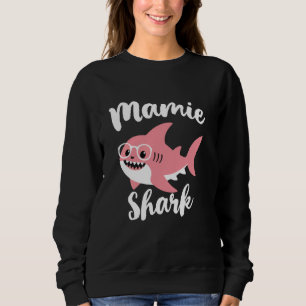 Mamie Shark Mors dag Grandma Funny T Shirt