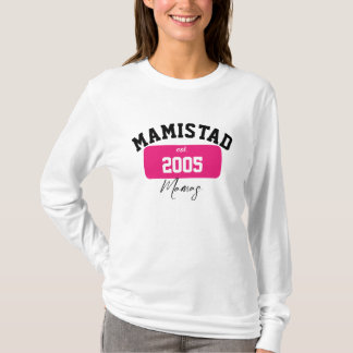 Mamistad Original Långärmad T-shirt (vit)