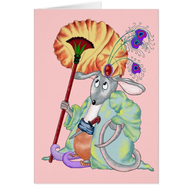 Mamluq mus hälsningskort (Framsidan)