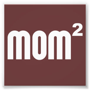 Mamma2 Mamma i kvadraten exponentiellt Fototryck