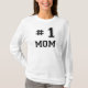 Mamma #1 (numrera en mamma), tee shirt (Framsida)