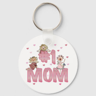 Mamma #1 nyckelring