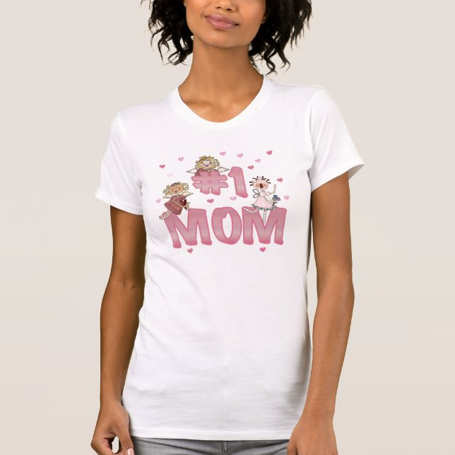 Mamma #1 tee shirt (Framsida)