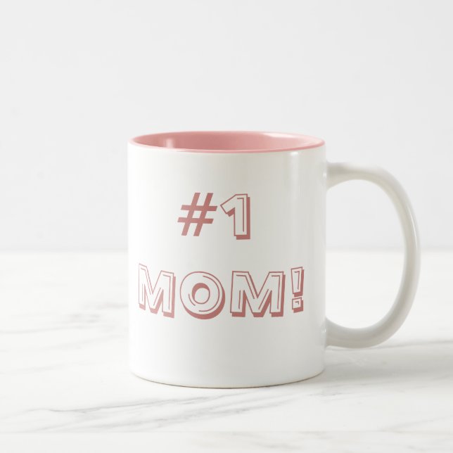 MAMMA #1! Två-Tonad MUGG (Höger)