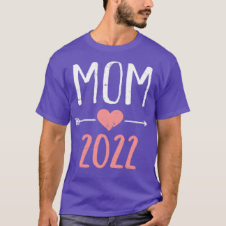 Mamma 2022 för tillkännagivande av gravid2 t shirt