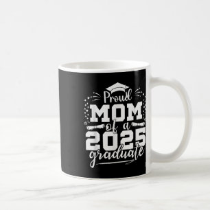 Mamma 2025 års chefsklass Mamma av 2025 års examen Kaffemugg