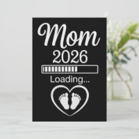 Mamma 2026 Laddar Pappa Graviditetsannonsering Beb