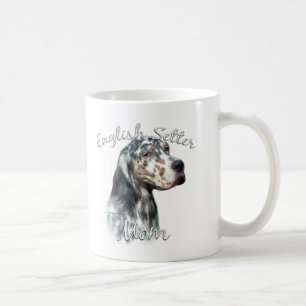 Mamma 2 för engelsk Setter Kaffemugg