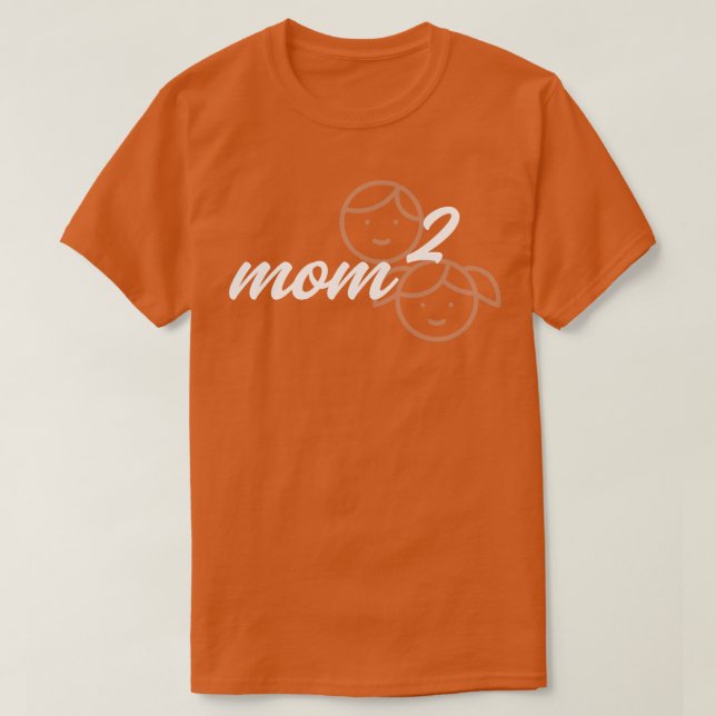 Mamma 2 TShirt 2 T Shirt (Design framsida)
