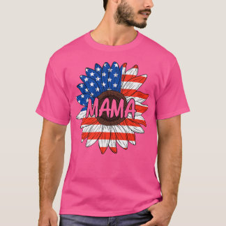 Mamma 4 juli USA: Solrossoldat Mamma Women Patr T Shirt