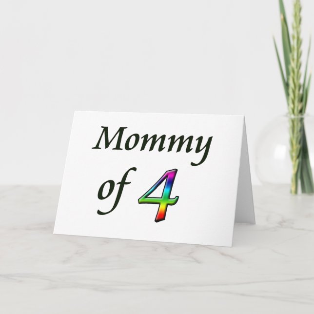 MAMMA 4 KORT (Framsida)