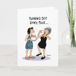 Mamma 50th Birthday Card Kort