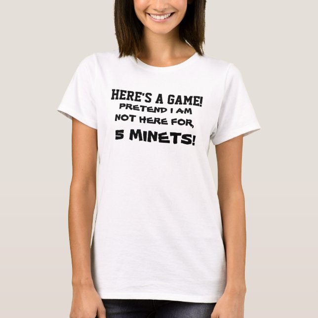 MAMMA 5 MINUTERS skoj tee (Framsida)