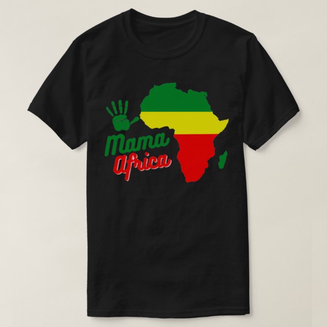 MAMMA AFRIKA 6 T SHIRT (Design framsida)