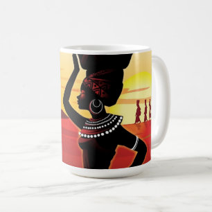 mamma afrika drottning mugg