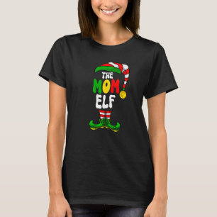Mamma Älg Pyjamas Matchande Grupp Jul Högtid Gi T Shirt