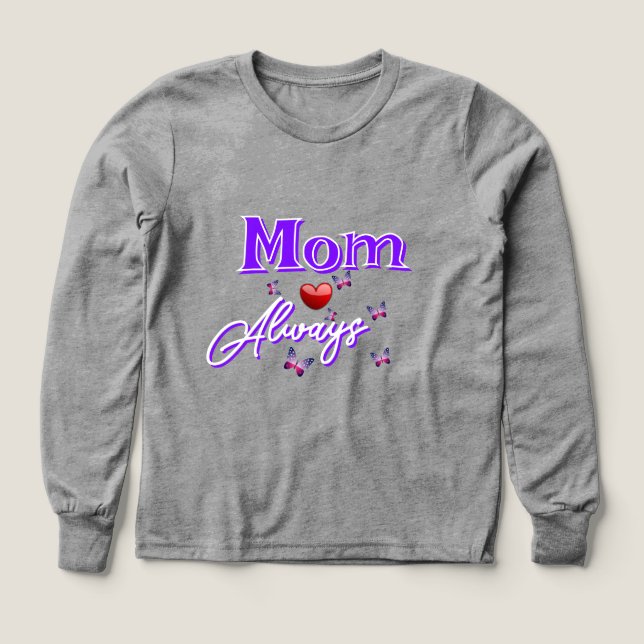 Mamma Alltid T Shirt (Design framsida)