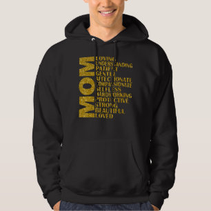 Mamma älskar att förstå patientvänlig mamma. m hoodie