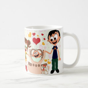 Mamma älskar bebis (Mama Voli Bebu) Mugg 01