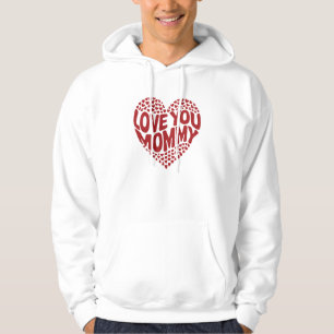 mamma älskare hoodie