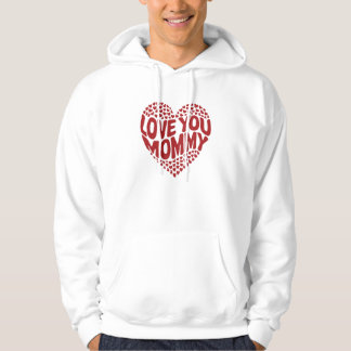 mamma älskare hoodie