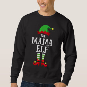 Mamma Älva Matchande Familjegrupp Jul Pyjamas Lång Ärmad Tröja