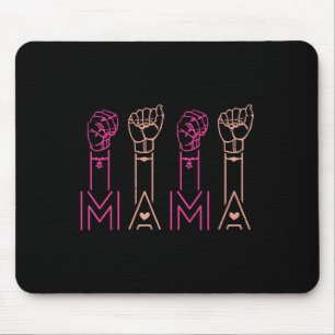 Mamma American Sign Language Döv Awareness Support Musmatta
