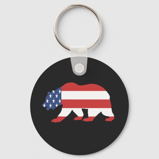 Mamma Amerika Nyckelring (Framsida)