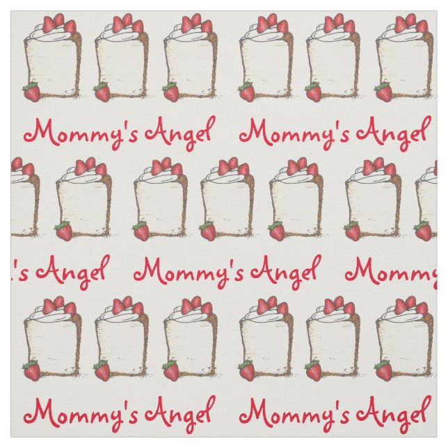 Mamma Angel Food Strawberry Angelfood Cake Tyg (Provkarta)