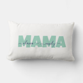 Mamma Anpassat barnnamn Lumbarkudde
