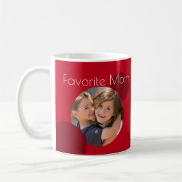 Mamma Anpassningsbar Photos Red Dots Coffee Mugg