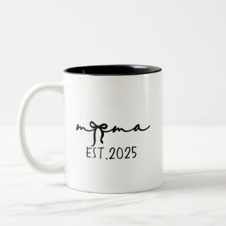 Mamma Är 2025 , Personlig, Mamma Mugg, Anpassad Två-Tonad Mugg