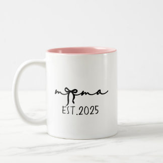 Mamma Är 2025 , Personlig, Mamma Mugg, Anpassad Två-Tonad Mugg